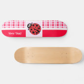 Cute Ladybug Skateboard (Horizontaal)