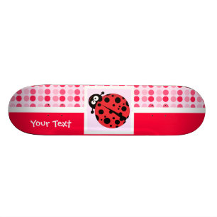 Cute Ladybug Skateboard