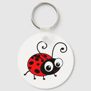 Cute Ladybug Sleutelhanger