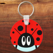 Cute Ladybug Sleutelhanger (Voorkant)