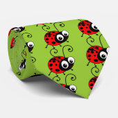 Cute Ladybug Stropdas (Opgerold)