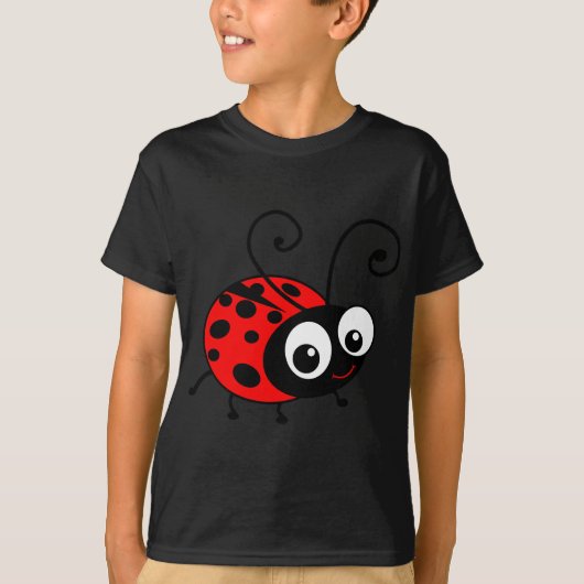 Cute Ladybug T-shirt (Voorkant)