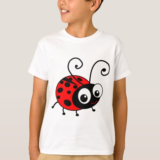Cute Ladybug T-shirt (Voorkant)