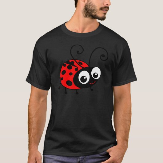 Cute Ladybug T-shirt (Voorkant)
