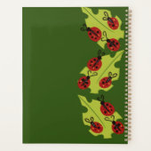 Cute Ladybug Teacher School Homeschool Planner (Achterkant)