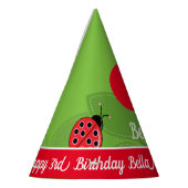 Cute Ladybug Thema Party Pet Feesthoedjes (Links)