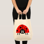 Cute Ladybug Tote Bag (Voorkant (product))
