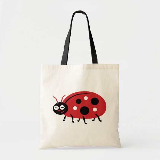 Cute Ladybug Tote Bag (Voorkant)