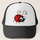 Cute Ladybug Trucker Pet (Voorkant)