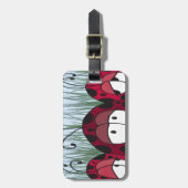 Cute Ladybugs Bagagelabel (Voorkant verticaal)