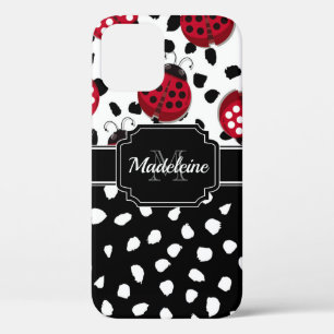Cute Ladybugs iPhone 12 Pro Hoesje
