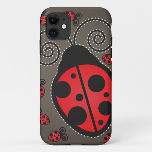 Cute Ladybugs iPhone 5 Hoesje-Mate ID Case-Mate iPhone Case (Achterkant)