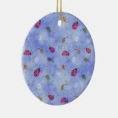 Cute Ladybugs Keramisch Ornament (Rechts)