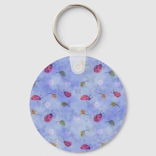 Cute Ladybugs Sleutelhanger (Voorkant)