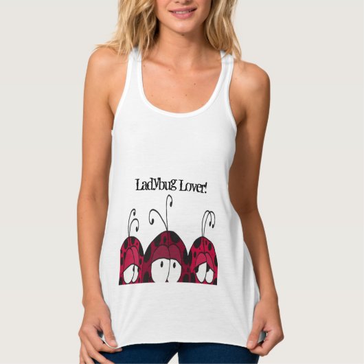 Cute Ladybugs Tanktop (Voorkant)