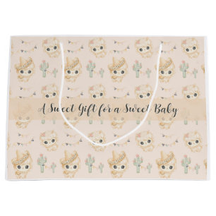 Cute Lama Fiesta Patroon Baby Shower Cadeautas