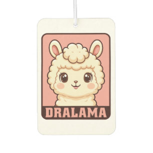 Cute lama illustratie ontwerp luchtverfrisser