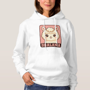 Cute lama illustratie t-shirt ontwerp