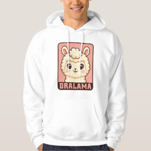 Cute lama illustratie t-shirt ontwerp
