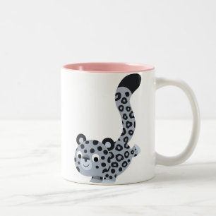 Cute Landing Cartoon Snow Leopard Mok