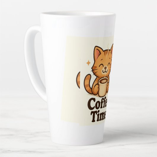 Cute latte Mug (Angle gauche)
