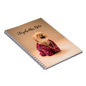 Cute Laughing Shih Tzu Personalized Notitieboek (Rechterzijde)