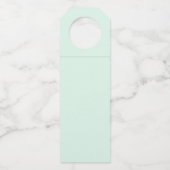 Cute Lazy Sloth met Sun & Rainbow Flessenhanger (Achterkant)