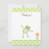 Cute Leapfrog Leap Froggy Bedankt voor je platte k (Voorkant)