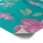 Cute Lecture Chat Dans Bed Wall Art Poster Imprime (Coin)