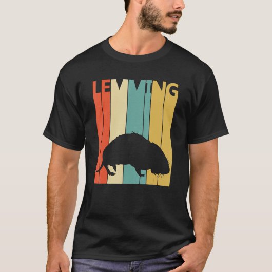 Cute Lemming Animal T-shirt (Voorkant)