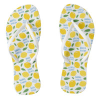 Cute lemon en groene bladeren patroon