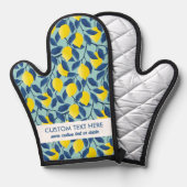 Cute Lemon Fruit Motif Ajouter Votre Texte Personn (Recto/Verso)