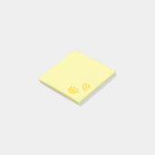 Cute lemon slice-papier post-it® notes (Schuin)