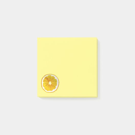 Cute lemon slice-papier post-it® notes (Voorkant)