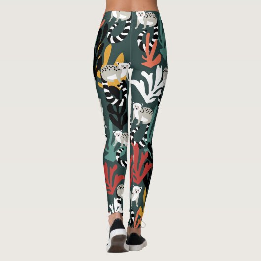 Cute Lemur Leggings (Dos)