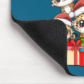 Cute Leopard Gecko Le Lizard Christmas Tree Xmas H Muismat (Hoek)