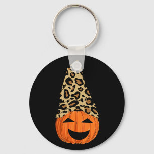 Cute Leopard Pet Pumpkin Sleutelhanger