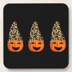 Cute Leopard Pet Pumpkins Bier Onderzetter