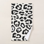 Cute Leopard Print Bad Handdoek (Handdoek)