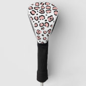 Cute Leopard Print Golfheadcover (Voorkant)