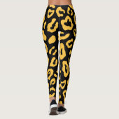 Cute Leopard Print Leggings (Achterkant)