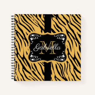 Cute Leopard Print Notitieboek