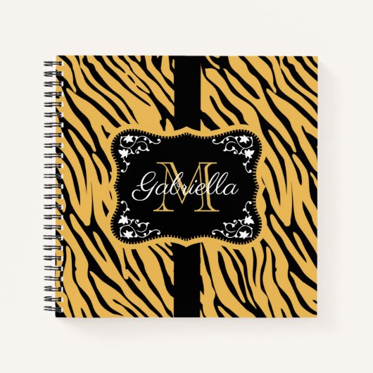 Cute Leopard Print Notitieboek (Voorkant)