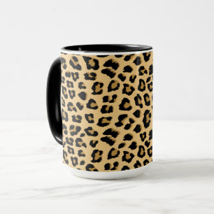 Cute Leopard Print Patroon Mok