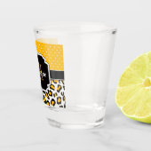 Cute Leopard Print Shot Glas (Rechts)