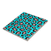 Cute Leopard Print Tegeltje (Zijkant)