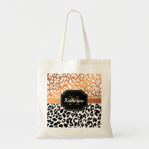 Cute Leopard Print Tote Bag