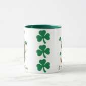 Cute Leprechaun Chat Mug - Bonne Saint Patrick (Centre)