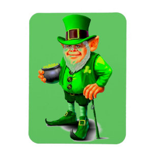 CUTE LEPRECHAUN magnet Magneet