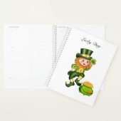 Cute leprechaun & pot d'or (Devant avec enveloppe)